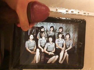 Polwan - Indonesian Police Girls Cum Tribute