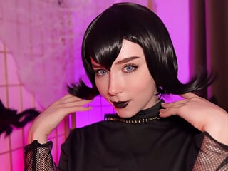 Mavis Passionately Fucks And Gets Facial - Cosplay On Hotel Transylvania free video