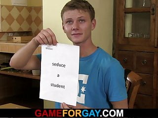 Gay Bet To Seduce And Fuck Hetero Student free video