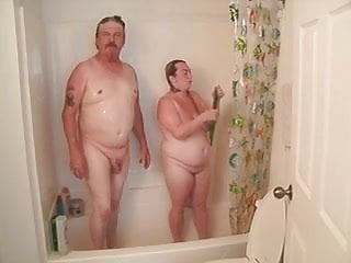 Taking Shower With Not My Stepfather In Law free video