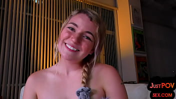 Pov Teen Talks Dirty Sucks And Rides Stiff Cock Of Her Bf free video