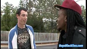 Blacks On Boys - Nasty Interracial Gay Hardcore Fucking 04 free video