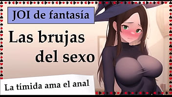 Las Brujas Del Sexo. Brujita Timida Ama El Anal. Joi Completo En Español free video