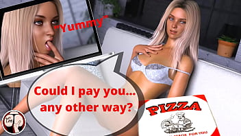 Why Hot Blondes Cheerleaders Don't Have To Pay For Pizza - (Become A Rockstar - Emma 1) free video