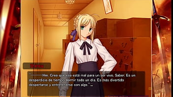 Fate Stay Night Realta Nua Day 5 Part 2 Gameplay (Español) free video