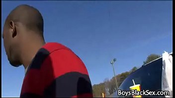 Blacks On Boys - Gay Hardcore Nasty Interracial Fuck Movie 13 free video