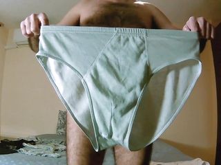 Earl Presents His Modest Collection Of Briefs free video