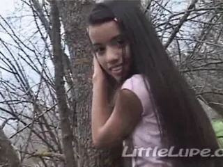 Little Lupe Enjoys Outdoors Solo Session free video