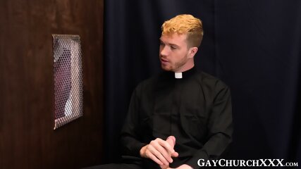 Sinful Twink Bareback Drilled By Priest In Confession Booth free video